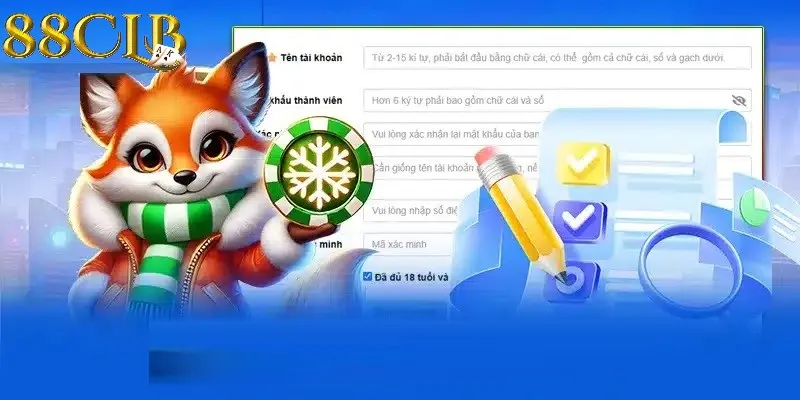 Điền đầy đủ thông tin đăng ký chi tiết Điền đầy đủ thông tin đăng ký chi tiết