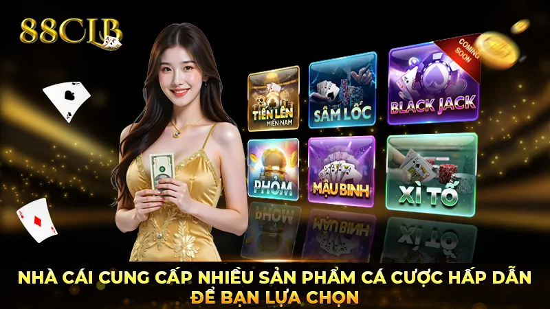 Nhà cái cung cấp nhiều sản phẩm cá cược hấp dẫn để bạn lựa chọn Nhà cái cung cấp nhiều sản phẩm cá cược hấp dẫn để bạn lựa chọn